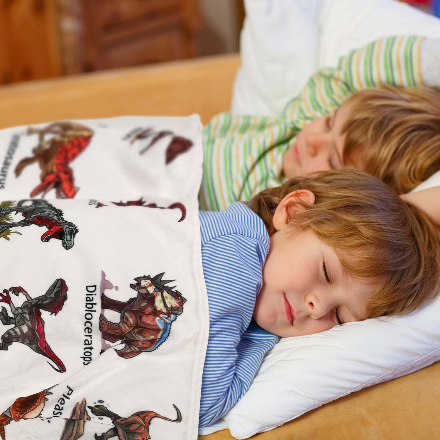 ●84.あみあみ恐竜のブランケット ○84.あみあみ恐竜のブランケット ○84.あみあみ恐竜のブランケット